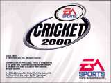 Cricket 2000 Screenshot