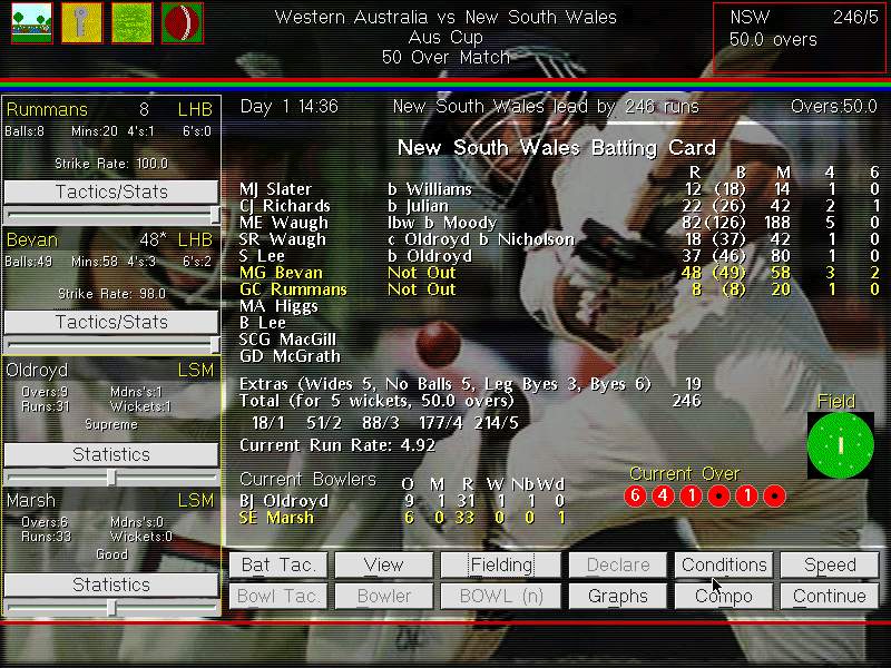 MVCCM match screenshot