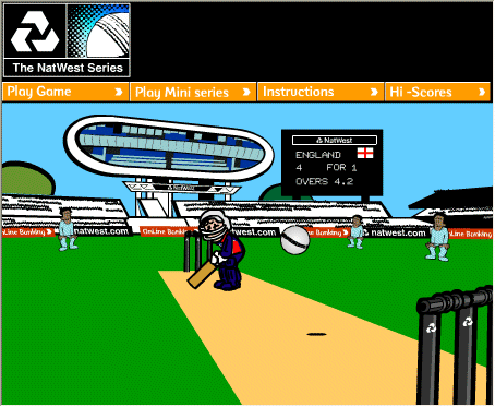 pc cricket games npower test series game