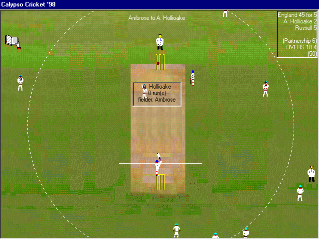 Calypso Cricket 98 Screenshot