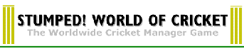 Stumped! World of Cricket Logo